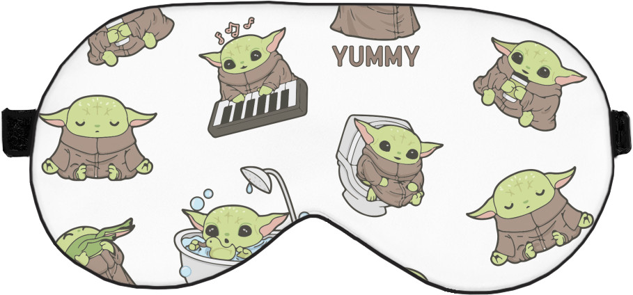 Sleep Mask 3D - Baby Yoda - Mfest