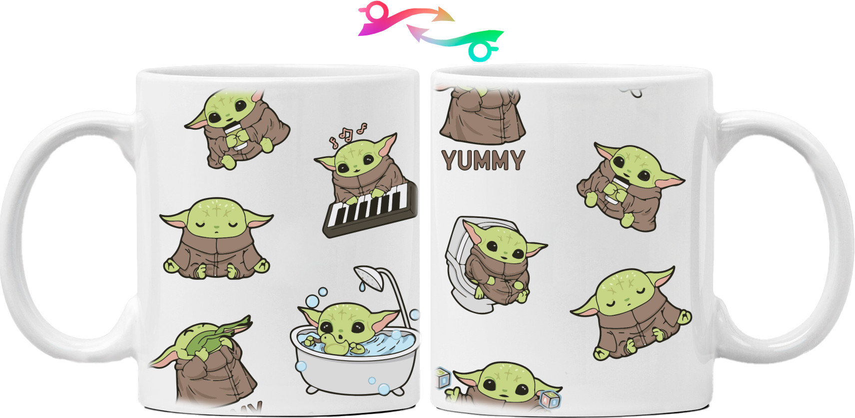 Mug - Baby Yoda - Mfest