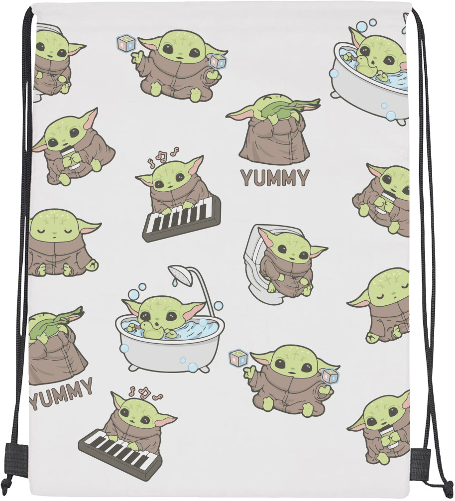 Drawstring Bag - Baby Yoda - Mfest