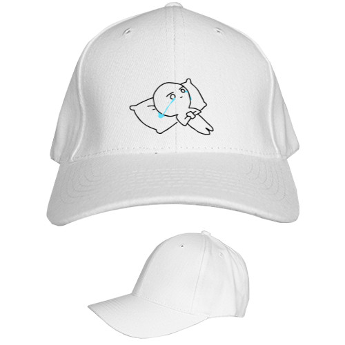 Kids' Baseball Cap 6-panel - мем слёзки - Mfest