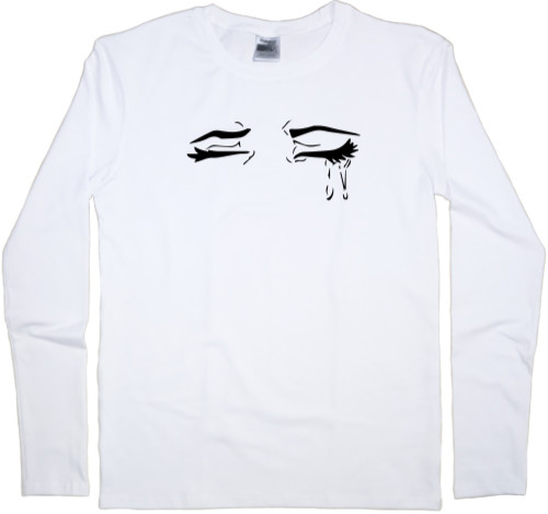 Men's Longsleeve Shirt - Комикс слёзы - Mfest