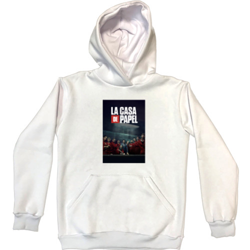 Unisex Hoodie - Бумажный дом - Mfest