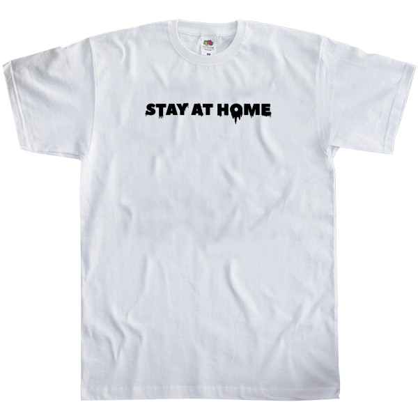 Kids' T-Shirt Fruit of the loom - STAY AT HOME - Mfest