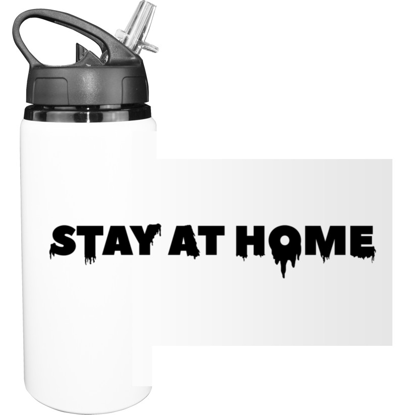 Sport Water Bottle - STAY AT HOME - Mfest