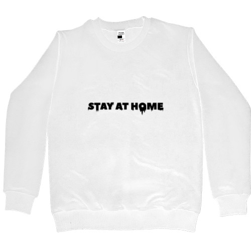 Men’s Premium Sweatshirt - STAY AT HOME - Mfest