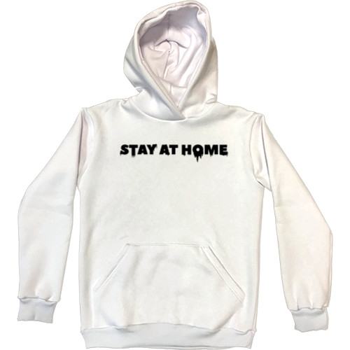 Kids' Premium Hoodie - STAY AT HOME - Mfest