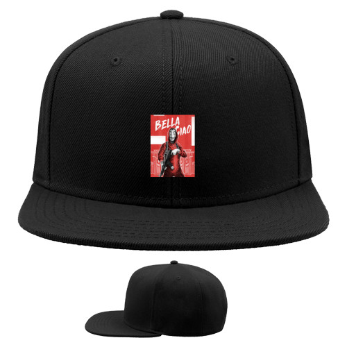 Snapback Baseball Cap - БУМАЖНЫЙ ДОМ - Mfest