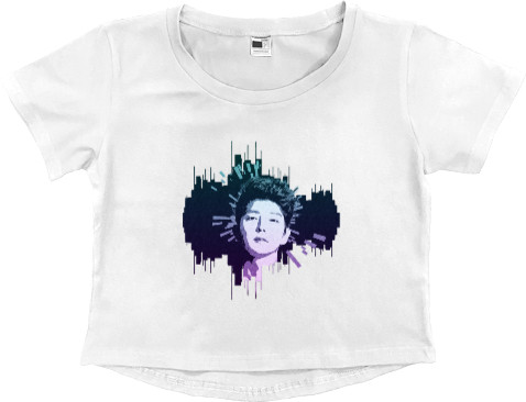 Women's Cropped Premium T-Shirt - Ли Джун Ги / Lee Joon Gi - Mfest