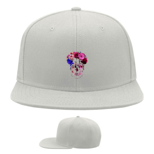 Snapback Baseball Cap - Череп в венке - Mfest