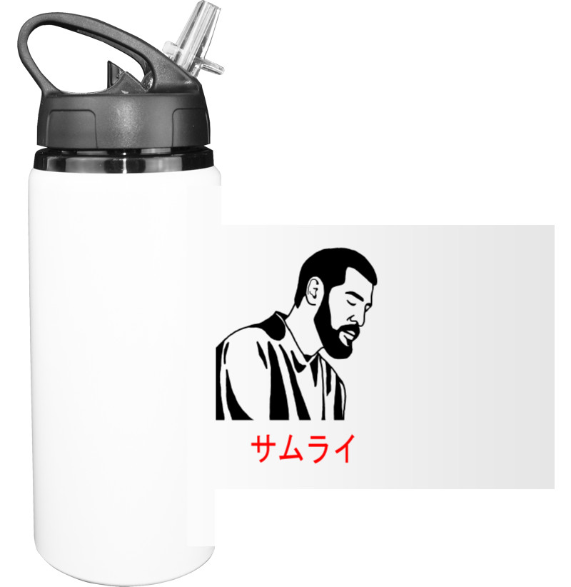 Sport Water Bottle - Miyagi - Samurai - Mfest