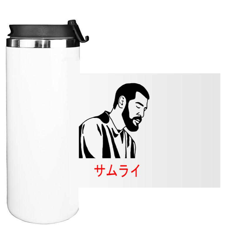 Water Bottle on Tumbler - Miyagi - Samurai - Mfest