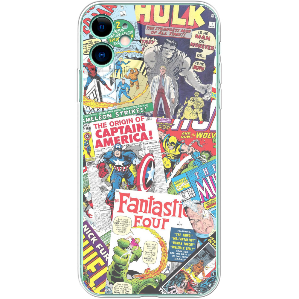 Чохол iPhone - MARVEL кофта - Mfest