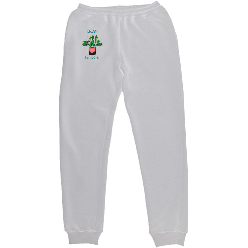 Women's Sweatpants - Leaf me alone - Mfest