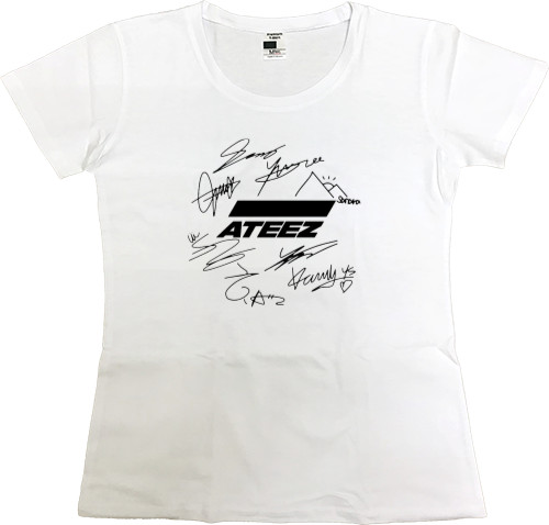 Women's Premium T-Shirt - Ateez - Mfest