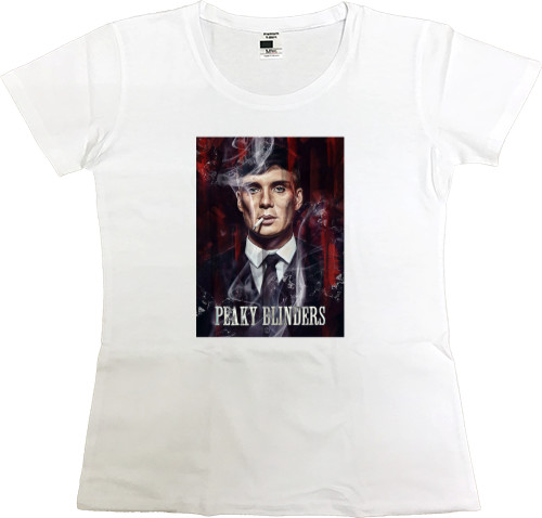 Women's Premium T-Shirt - Peaky Blinders Tomas Shelby - Mfest