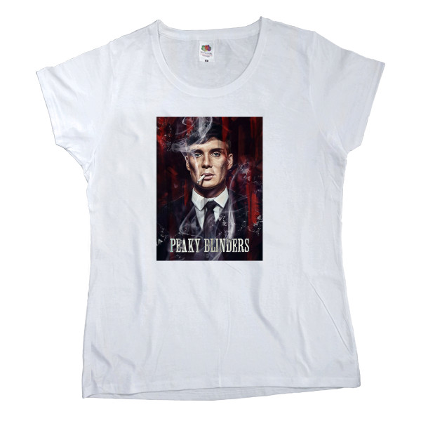 Women's T-shirt Fruit of the loom - Peaky Blinders Tomas Shelby - Mfest