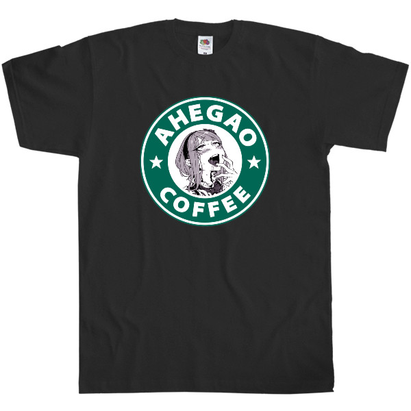 Kids' T-Shirt Fruit of the loom - Ahegao coffee - Mfest