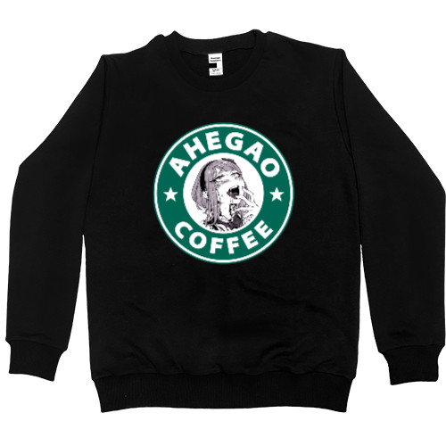 Men’s Premium Sweatshirt - Ahegao coffee - Mfest