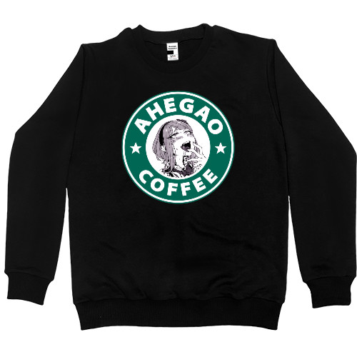 Women's Premium Sweatshirt - Ahegao coffee - Mfest