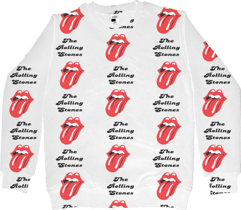 Свитшот 3D Мужской - The Rolling Stones - Mfest