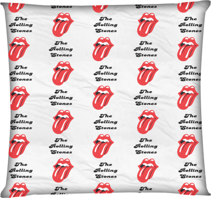 Square Throw Pillow - The Rolling Stones - Mfest