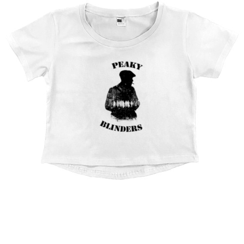 Kids' Premium Cropped T-Shirt - Peaky Blinders - Mfest