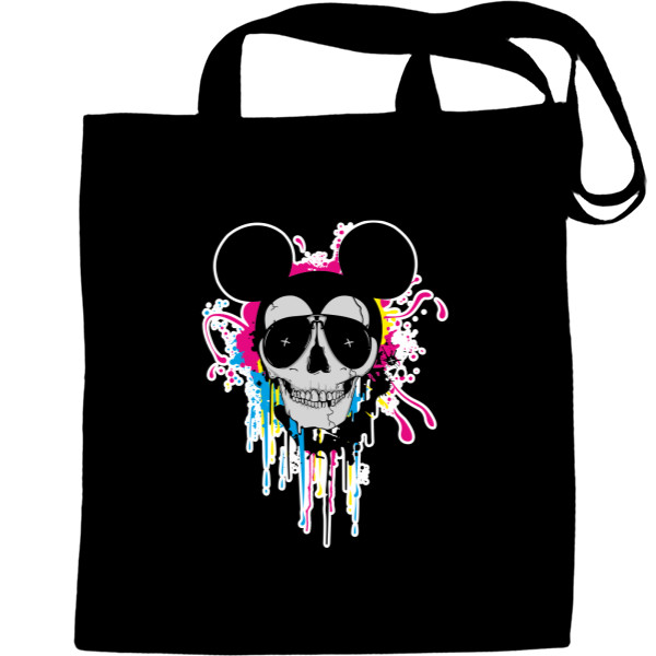 Tote Bag - Череп Микки Мауса - Mfest