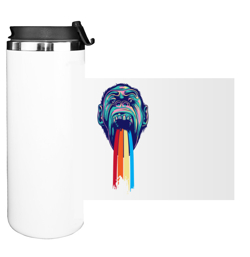 Water Bottle on Tumbler - Горилла - Mfest