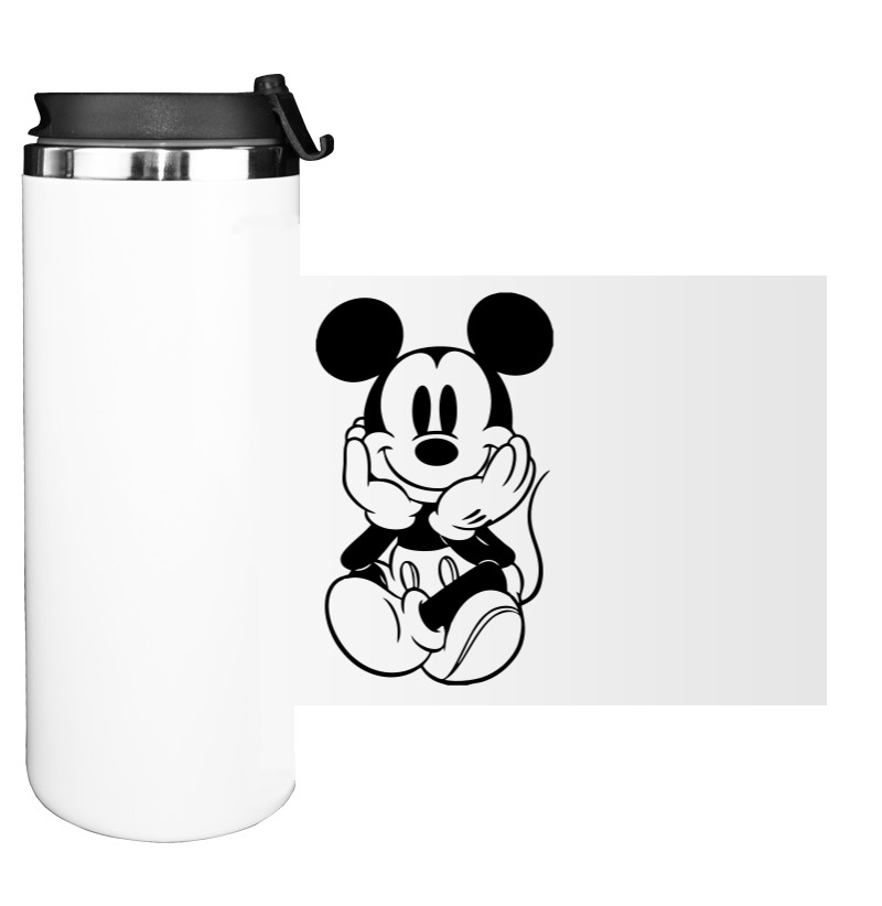 Water Bottle on Tumbler - Микки Маус - Mfest