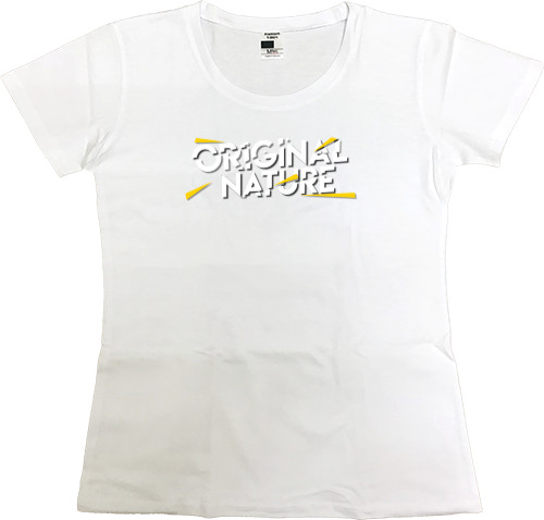 Women's Premium T-Shirt - ORIGINAL NATURE - Mfest