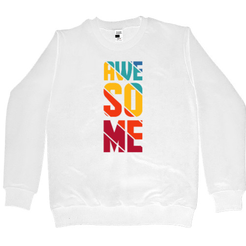 Men’s Premium Sweatshirt - AWESOME - Mfest