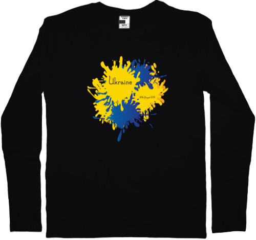 Men's Longsleeve Shirt - Ukraine Independance Day - Mfest