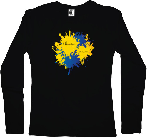 Women's Longsleeve Shirt - Ukraine Independance Day - Mfest