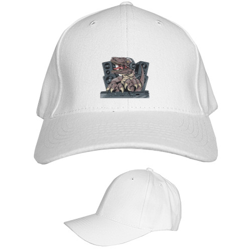 Kids' Baseball Cap 6-panel - Dj Динозавр - Mfest