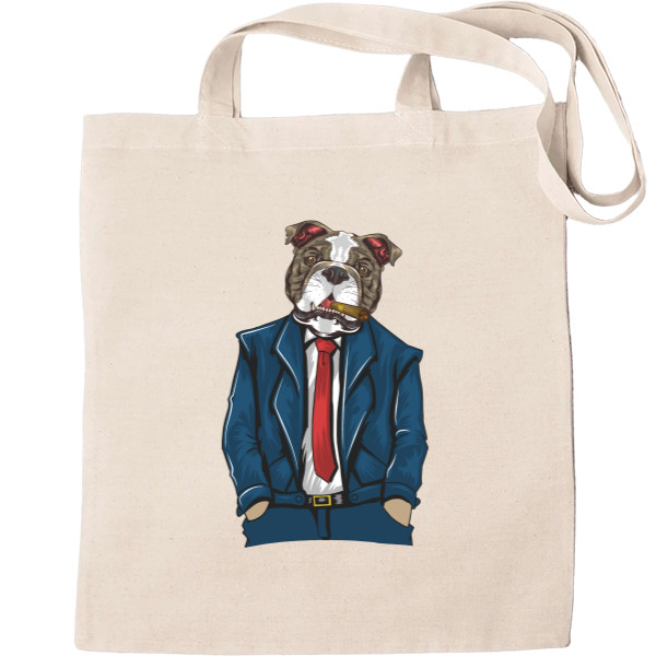 Tote Bag - fashion bulldog - Mfest