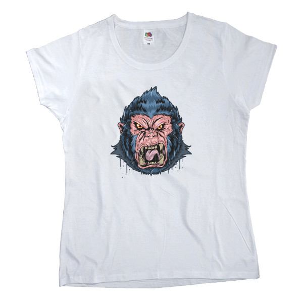 Women's T-shirt Fruit of the loom - Gorilla - Mfest