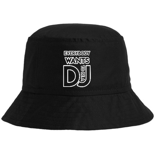 Bucket Hat - Everybody Wants to be a DJ(white) - Mfest