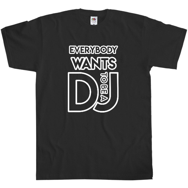 Everybody Wants to be a DJ(white)