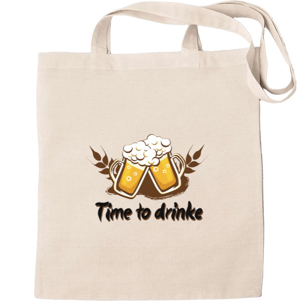 Tote Bag - time to drink - Mfest