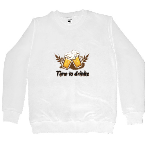 Men’s Premium Sweatshirt - time to drink - Mfest