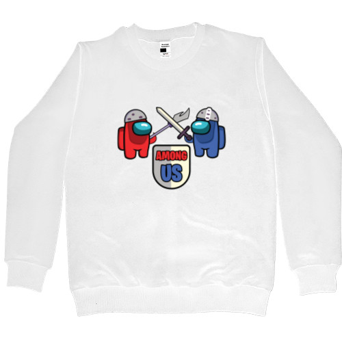 Men’s Premium Sweatshirt - Among Us fight - Mfest