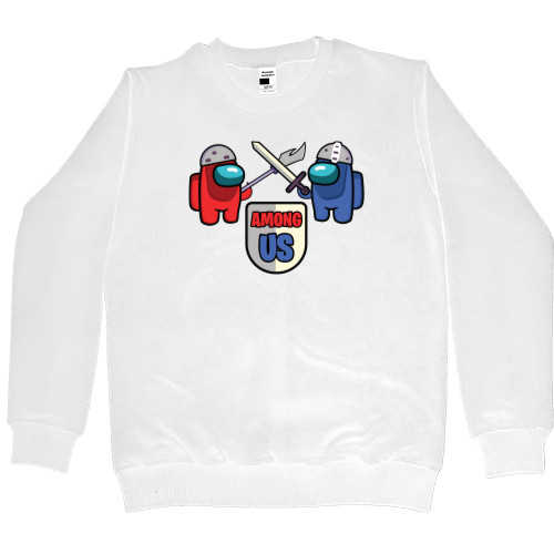 Women's Premium Sweatshirt - Among Us fight - Mfest