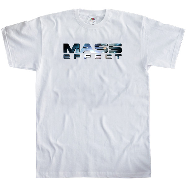 Футболка Класика Дитяча Fruit of the loom - Mass effect logo - Mfest