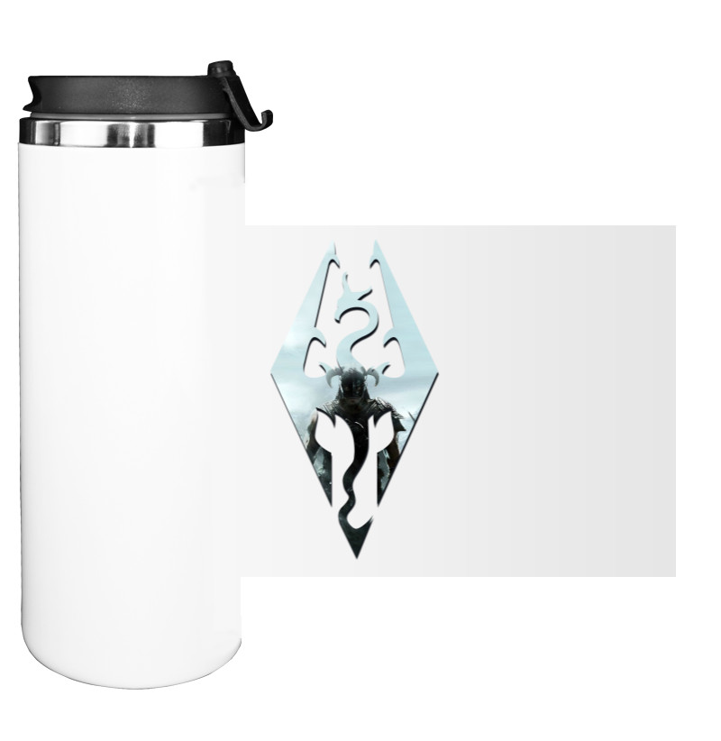 Water Bottle on Tumbler - Dragonborn - Mfest