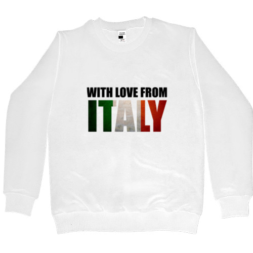 Men’s Premium Sweatshirt - with love from Italy - Mfest