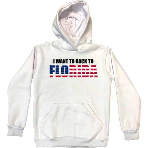 Kids' Premium Hoodie - I want to back to Florida - Mfest