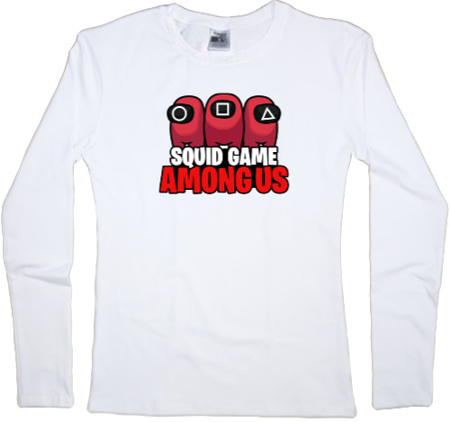 Women's Longsleeve Shirt - Squid game among us - Mfest