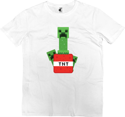 Kids' Premium T-Shirt - Creeper and TNT - Mfest