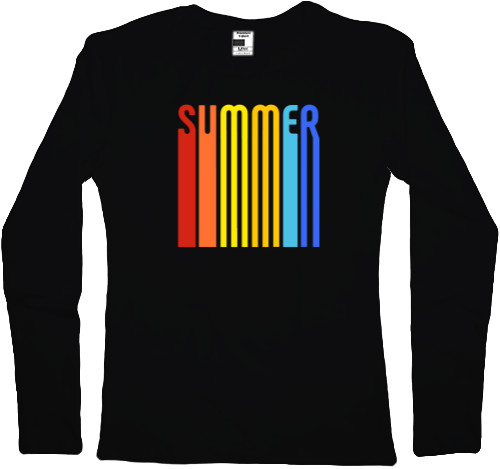 Women's Longsleeve Shirt - Summer colors - Mfest