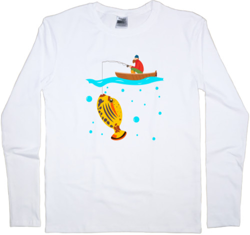 Men's Longsleeve Shirt - Big Fish - Mfest